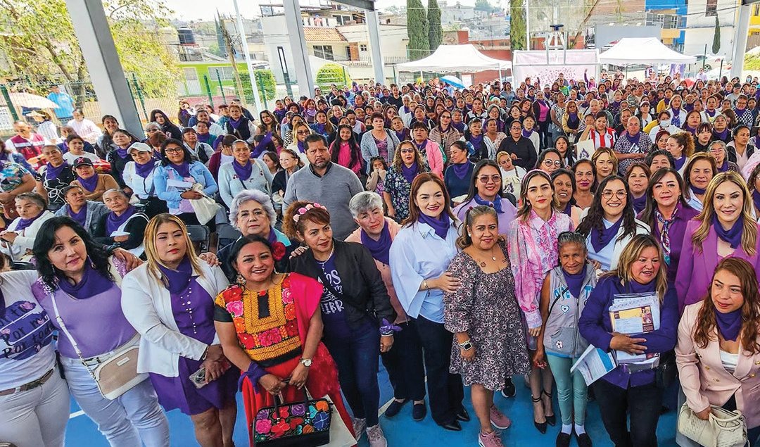 Encuentro de Zaira Cedillo con mujeres de Ecatepec